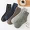 Blended Cashmere Mens MidCalf Thermal Terry Socks Thick Winter FleeceLined Towel Socks For Ultimate 0