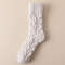 Mens Thick Warm Winter Socks HighQuality Coral Fleece Thermal Cozy Middle Tube Fluffy Sleeping Sock 9