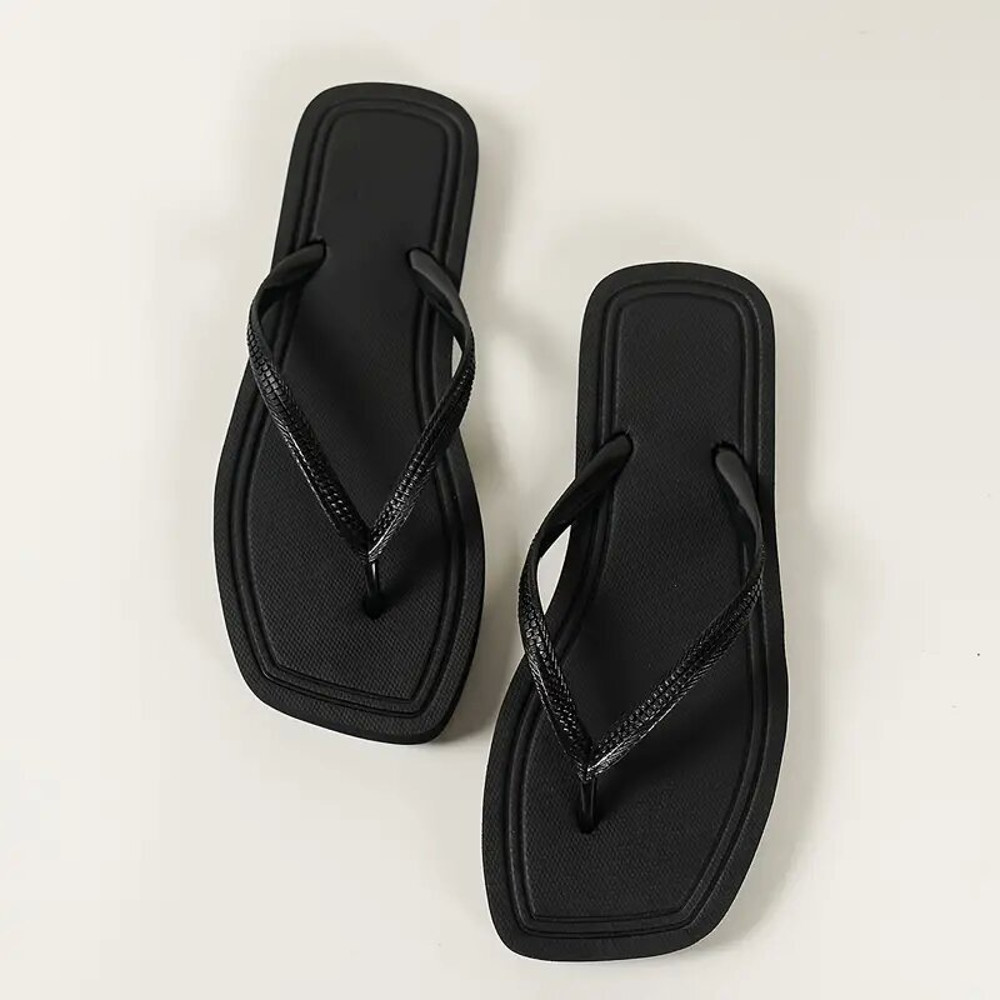 Lightweight Summer Women Flip Flops Casual Simple Design Slippers  Outdoor Garden Shoes For Daily W 5
