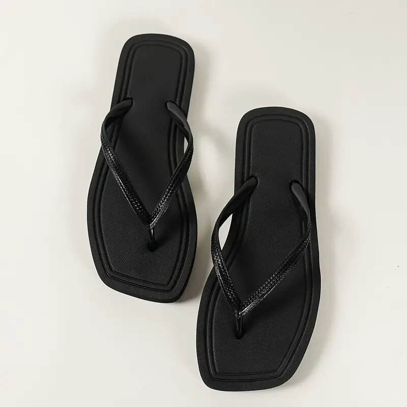 Lightweight Summer Women Flip Flops Casual Simple Design Slippers  Outdoor Garden Shoes For Daily W 5