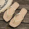 Lightweight Summer Women Flip Flops Casual Simple Design Slippers  Outdoor Garden Shoes For Daily W 6
