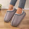 Cozy Winter Cashmere Warm Slippers For Women Thick Sole Heelless Half Mop Uggs Style Indoor Shoes 6