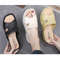 Comfortable Women Shoes Summer Slippers, Fashion Wedge Heels with Thick Sole, Soft Bottom Mother Shoes