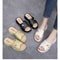 Comfortable Women Shoes Summer Slippers, Fashion Wedge Heels with Thick Sole, Soft Bottom Mother Shoes