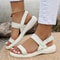 Lightweight Elastic Wedge Sandals Womens SlipOn Comfortable Summer Shoes 8