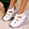 New Women Closed Toe Sandals, High Quality Wedge Shoes, Summer Buckle Strap Office and Career Sandals