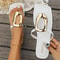 Luxury Women Flat Sandals Metal Decorate Fashion Slippers Summer Beach Slides Outdoor Female Flip F 9