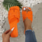 Trend Designer Women Slides, Luxury Summer Slippers, Outdoor Beach Flat Sandals, Stylish Women Shoes