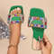 Casual Women Rhinestone Slippers Fairy Style Summer Home Sandals Flat Fashion Slides Versatile Desi 4