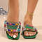 Casual Women Rhinestone Slippers Fairy Style Summer Home Sandals Flat Fashion Slides Versatile Desi 10