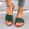 Summer Women Slippers, Non-Slip Flat Sandals, Casual Open Toe Slides, Comfortable Daily Beach Shoes
