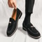 Designer Mens Moccasins, Fashion Brand Men's Suede Tassel Leather Slip-on Shoes, Retro Pointed Banquet Social Driving