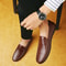 Mens Soft Genuine Leather Shoes Business Dress Shoes Comfortable Fashion Oxford Shoes 2