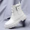 High Quality Mens Chelsea Boots Luxury Leather English Style Thick Sole Famous Brand Casual Shoes 2