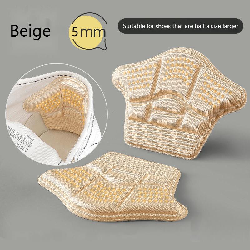 High Heel Cushion Inserts Heel Stickers Antiwear Feet Pads Sneaker Shrinking Insoles Heel Protector 0