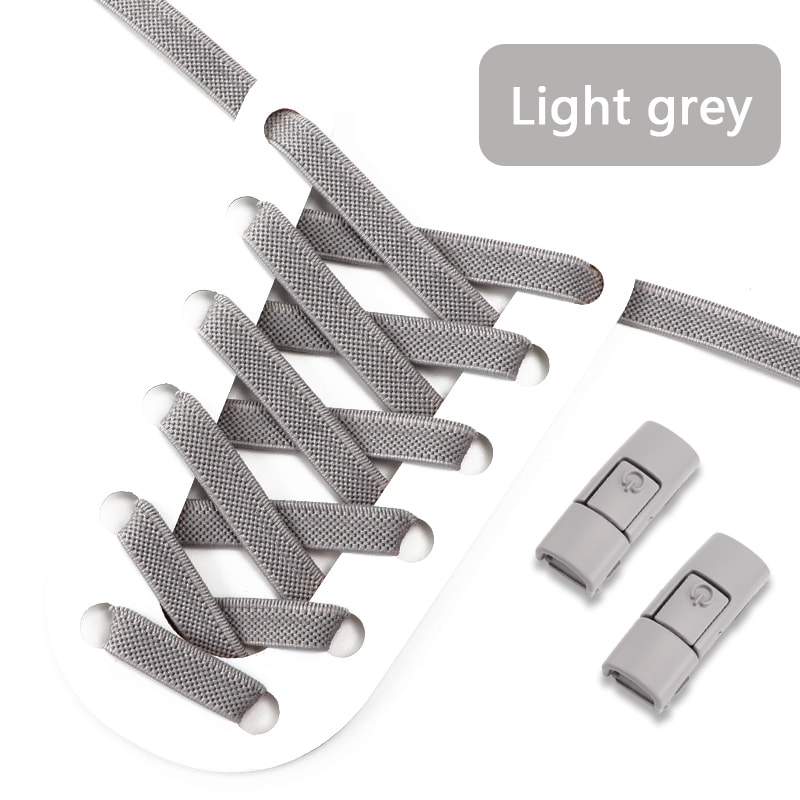 No Tie Elastic Shoelaces Press Lock Shoelace Colorful Sneakers Laces Tieless Shoe Laces One Size Ad 15