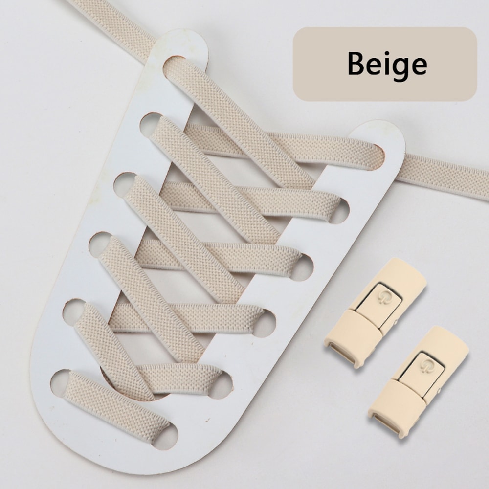 No Tie Elastic Shoelaces Press Lock Shoelace Colorful Sneakers Laces Tieless Shoe Laces One Size Ad 23