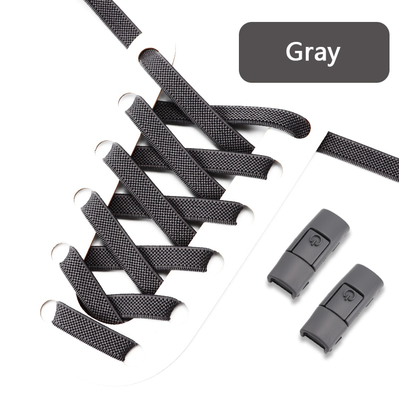 No Tie Elastic Shoelaces Press Lock Shoelace Colorful Sneakers Laces Tieless Shoe Laces One Size Ad 24