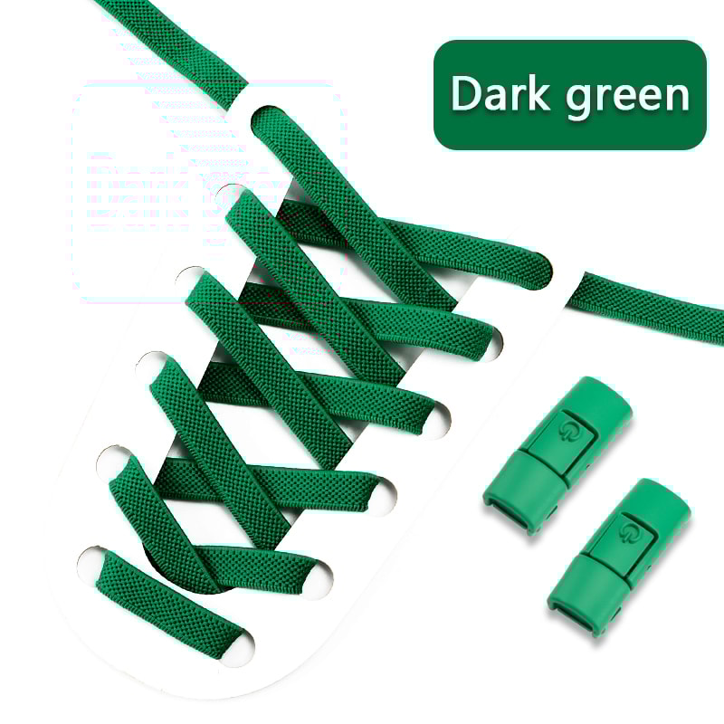No Tie Elastic Shoelaces Press Lock Shoelace Colorful Sneakers Laces Tieless Shoe Laces One Size Ad 28