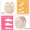 Non Slip Forefoot Cushion Pad, Shoe Inserts Toe Plug, Half Insoles Filler for High Heels, Comfort Pain Relief Support
