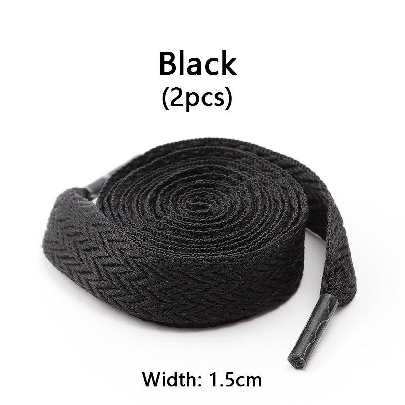 Luxury Wavy Bread Shoe Laces Flat Shoelaces For Sneakers Trend Rope Strings For Stylish Shoes 6