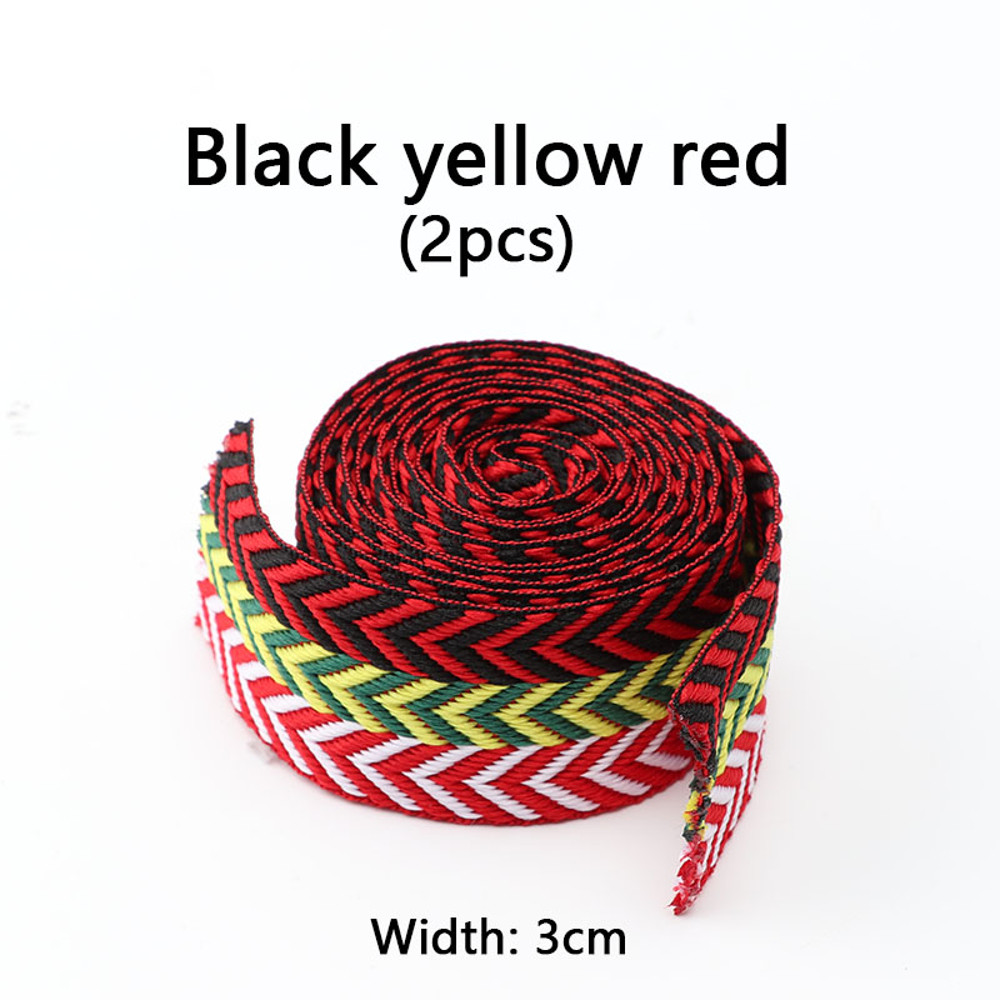 Luxury Wavy Bread Shoe Laces Flat Shoelaces For Sneakers Trend Rope Strings For Stylish Shoes 12