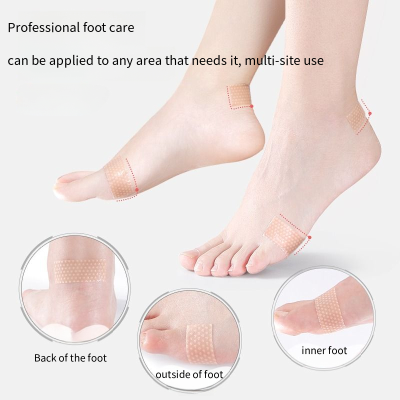Heel Protector Inserts, Silicone Gel Heel Stickers, Invisible Foot Cushion Pads, Biomimetic Pain Relief Foot Care