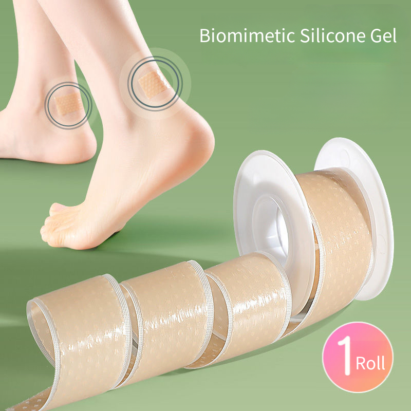 Heel Protector Inserts, Silicone Gel Heel Stickers, Invisible Foot Cushion Pads, Biomimetic Pain Relief Foot Care