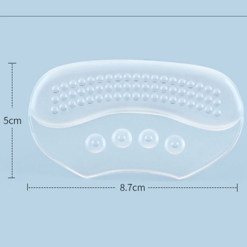 Gel Heel Cups, Silicone Heel Sticker Protectors, Anti-Slip Shoe Pads for High Heels and Sneakers