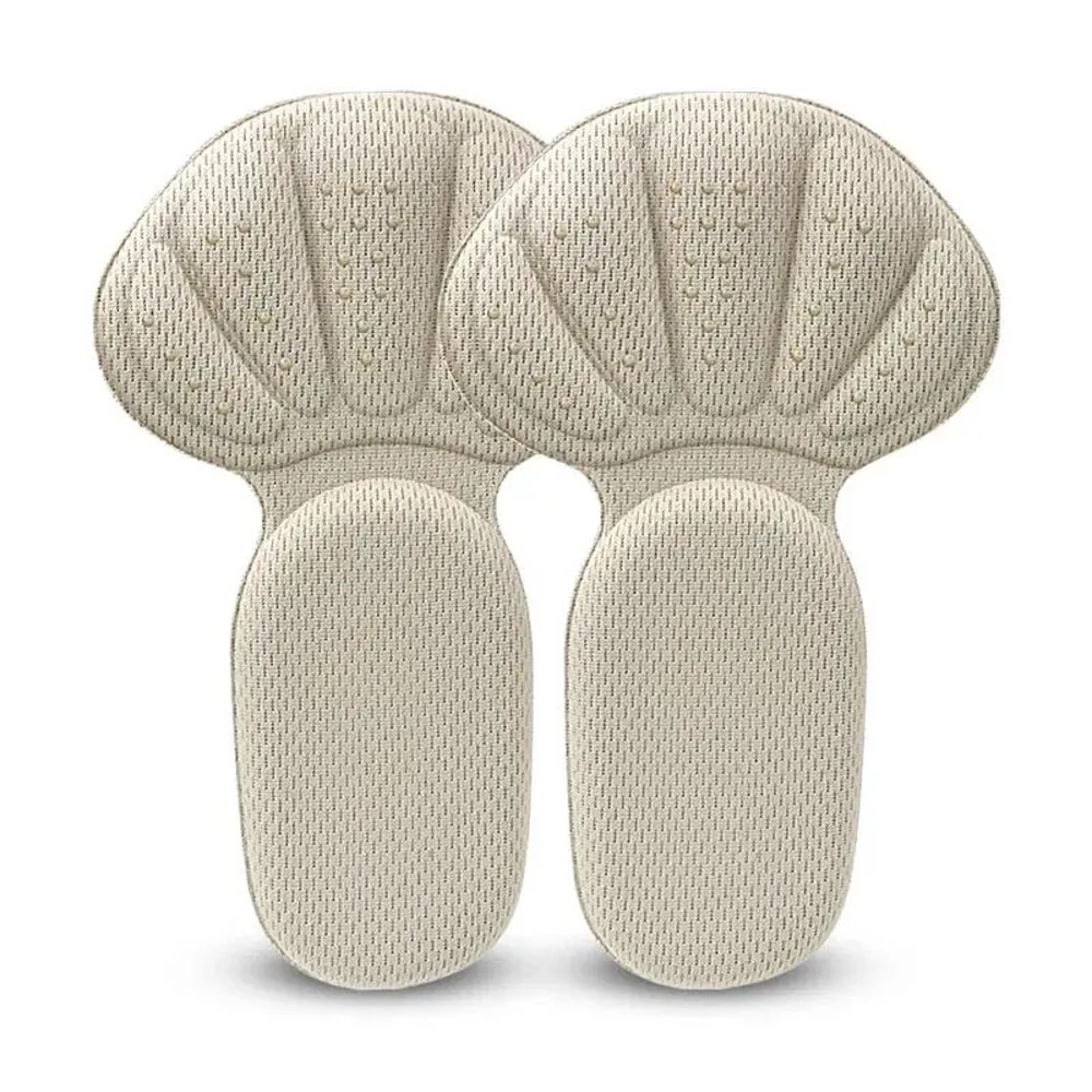 Soft Mesh Heel Pads Sponge Heel Cushion Inserts Heel Protectors For Loose Shoes Comfortable Heel Gr 7