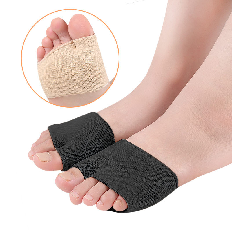 Soft Gel Forefoot Pads For Ball Of Foot Pain Relief Metatarsal Cushion For Women And Men Half Sock  0