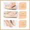 High Heels Gel Half Insoles for Women, Silicone Forefoot Pads, Self-Adhesive Shoe Cushions, Anti-Slip Foot Pain Care