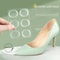 Silicone Gel Heel Grips, Adhesive Insole Cushion Pads, High Quality Foot Care Stickers, Heel Liner Protector Inserts