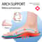 Orthopedic Insoles for Running Shoes, Sports Elasticity Sole Support, Breathable Cushion Insoles for Comfort and Shock