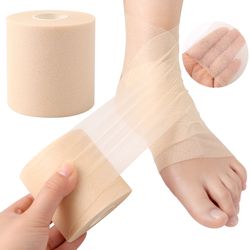 elastic foam underwrap, self adhesive skin film bandage, cotton foam sports pre wrap for knee, elbow, and athletic tape