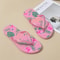 Tropical Leaves Lovely Flip Flop Hibiscus Slippers For Women Custom Fashion Flat Shoes Durable Beac 1