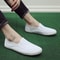 New Casual Lazy Slipon Work Shoes Unisex Canvas White Designer Labor Insurance Shoes 6