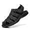 Outdoor Fashion Beach Shoes, Light and Comfortable, First-Layer Cowhide Mens Sports Sandals, Open-Toe Non-Slip Sandals