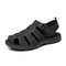 Outdoor Fashion Beach Shoes, Light and Comfortable, First-Layer Cowhide Mens Sports Sandals, Open-Toe Non-Slip Sandals