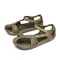 Mens Summer Straw Sandals, Comfortable Flat Casual Flip-flop Shoes, Wear-resistant Outdoor Beach Shoes