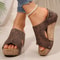 Wedge Women Shoes Sandals Slip On Fashion Heels Espadrilles Huaraches Women Footwear 0