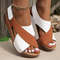 Casual Womens Shoes Summer Sandals Wedge Women Shoe Plus Size Female Footwear 5