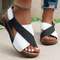 Casual Womens Shoes Summer Sandals Wedge Women Shoe Plus Size Female Footwear 7