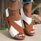 Ladies Wedge Sandals Summer Shoes Outdoor Party Sandals Women Beach Footwear Walking Shoes 7