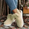 Womens Snow Boots Slip On Shoes Plush Winter Footwear Ankle Boots Platform Plus Size Shoes 6