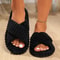 Memory Foam Slippers Women House Shoes Soft Corduroy Fuzzy Bedroom AntiSkid SlideOn Comfort 3