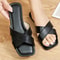 Women Soft Shoes Summer Sandals Party Shoes Breathable Slides Female Slippers 2