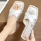 Women Soft Shoes Summer Sandals Party Shoes Breathable Slides Female Slippers 3
