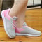 Fashion Womens Sneakers Lightweight Mesh Shoes Comfortable Lace Up Tenis Stylish Summer Designer Sn 8