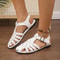 Womens Open Toe Sandals Summer Casual Platform Shoes Stylish Beach Sandals For Ladies Trendy Women 7